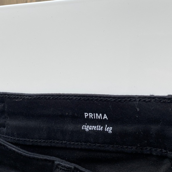 AGOLDE Pima Cigarette Leg Skinny Jean Pants Super Black Size 28R NEW - Picture 8 of 11